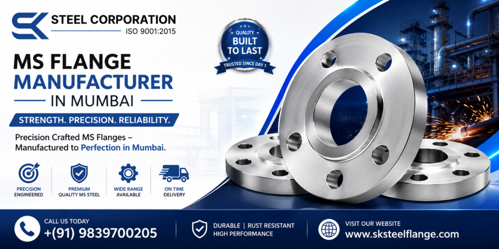 MS Flange Manufacturer in Mumbai