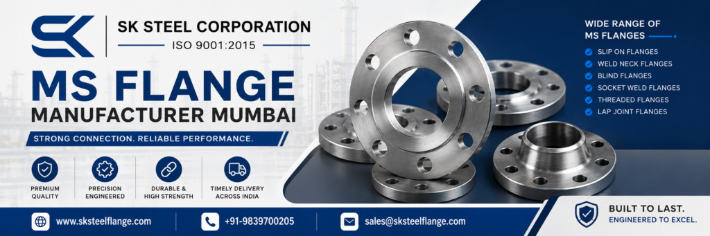 MS Flange Manufacturer Mumbai