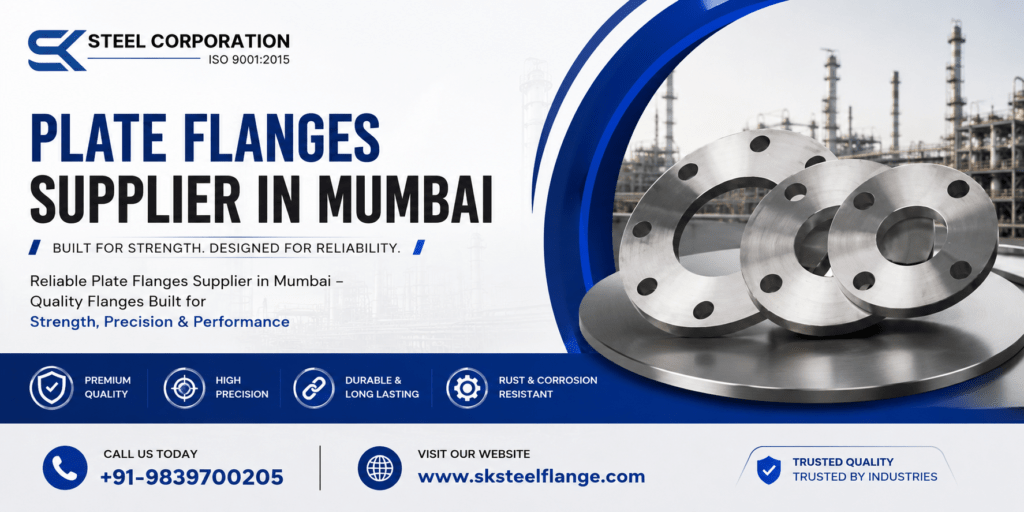 Plate Flanges Supplier in Mumbai