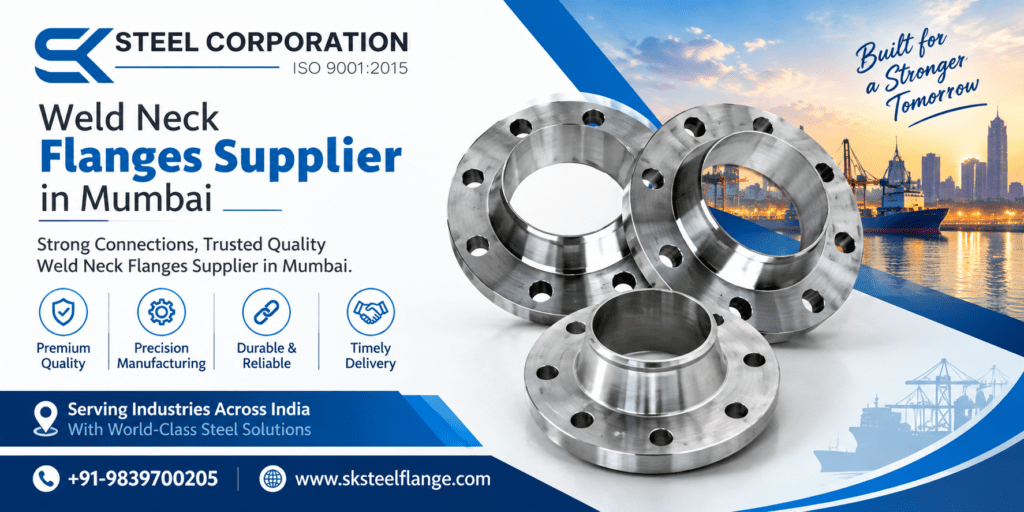 Weld Neck Flanges Supplier in Mumbai