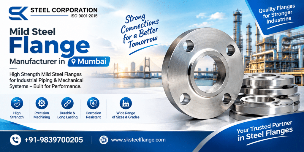 Mild Steel Flange Manufacturer in Mumbai